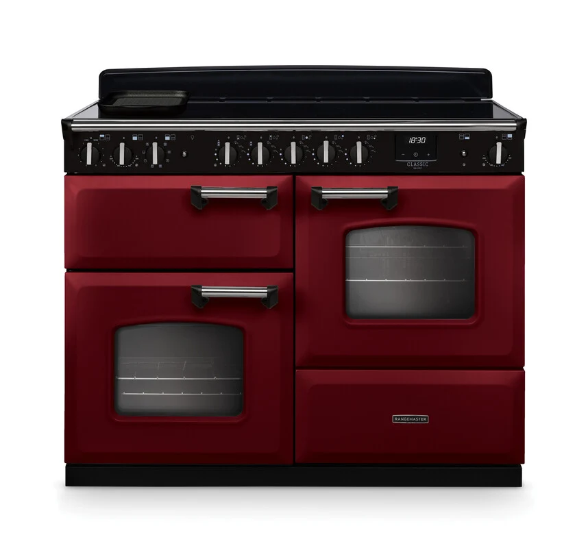Rangemaster Classic Deluxe 110 Induction With Chrome Trim - Image 7