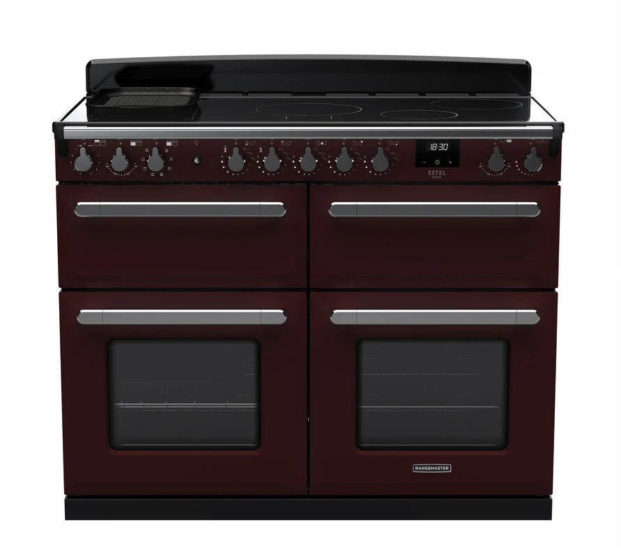 Rangemaster Induction Estel Deluxe 110cm Slow Cook Oven Chrome Trim - Image 4