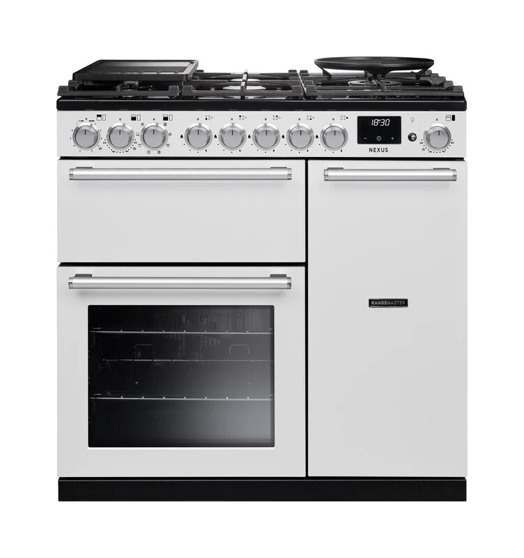 Rangemaster Nexus Dual Fuel 90cm Chrome Trim - Image 5