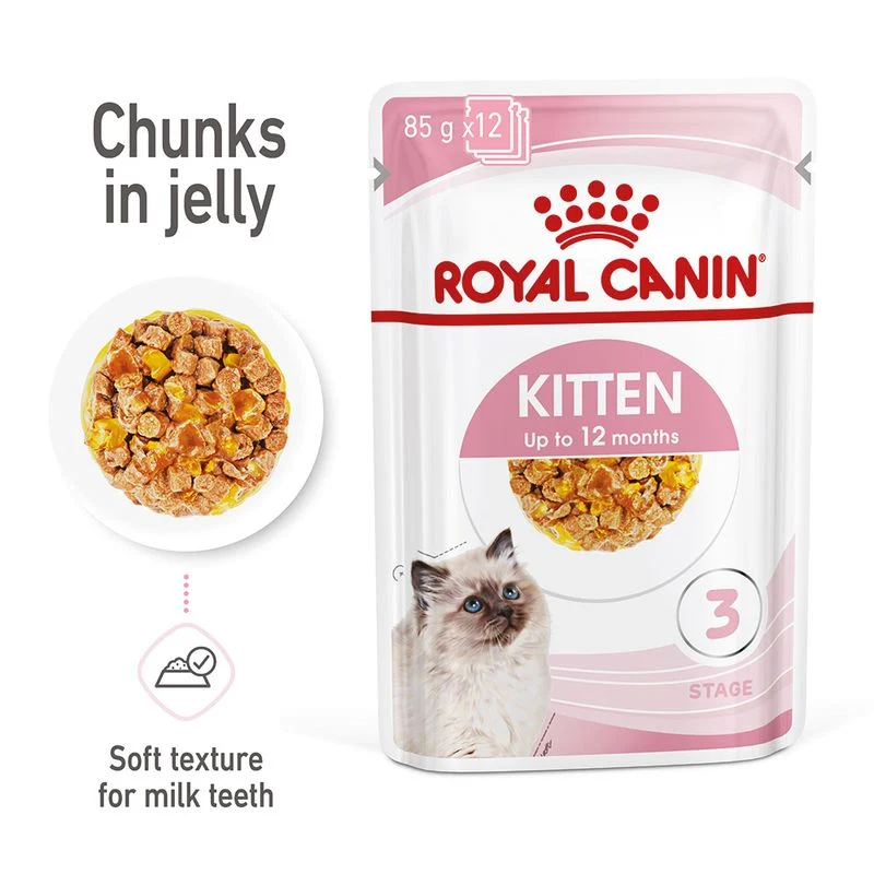 Royal Canin | Kitten Pouch | Jelly | 85g - Image 2