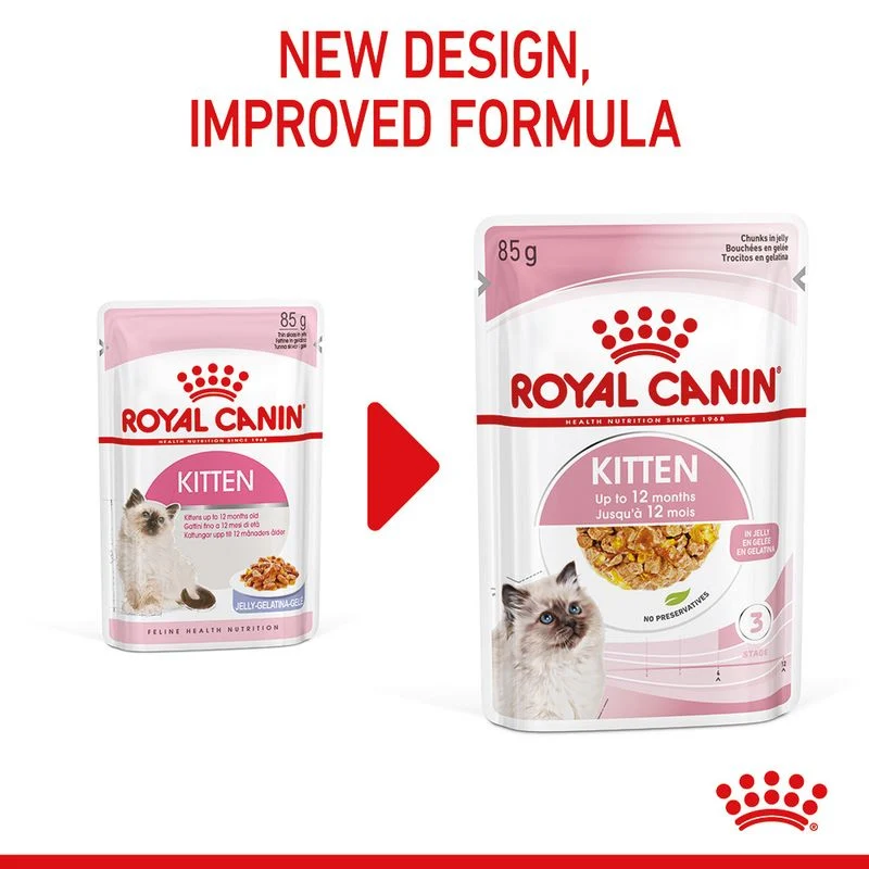 Royal Canin | Kitten Pouch | Jelly | 85g - Image 3