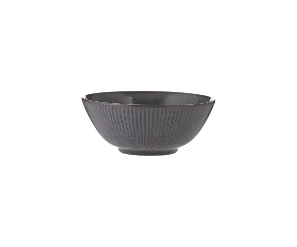 Reactive Linear Black Bowl 16Cm