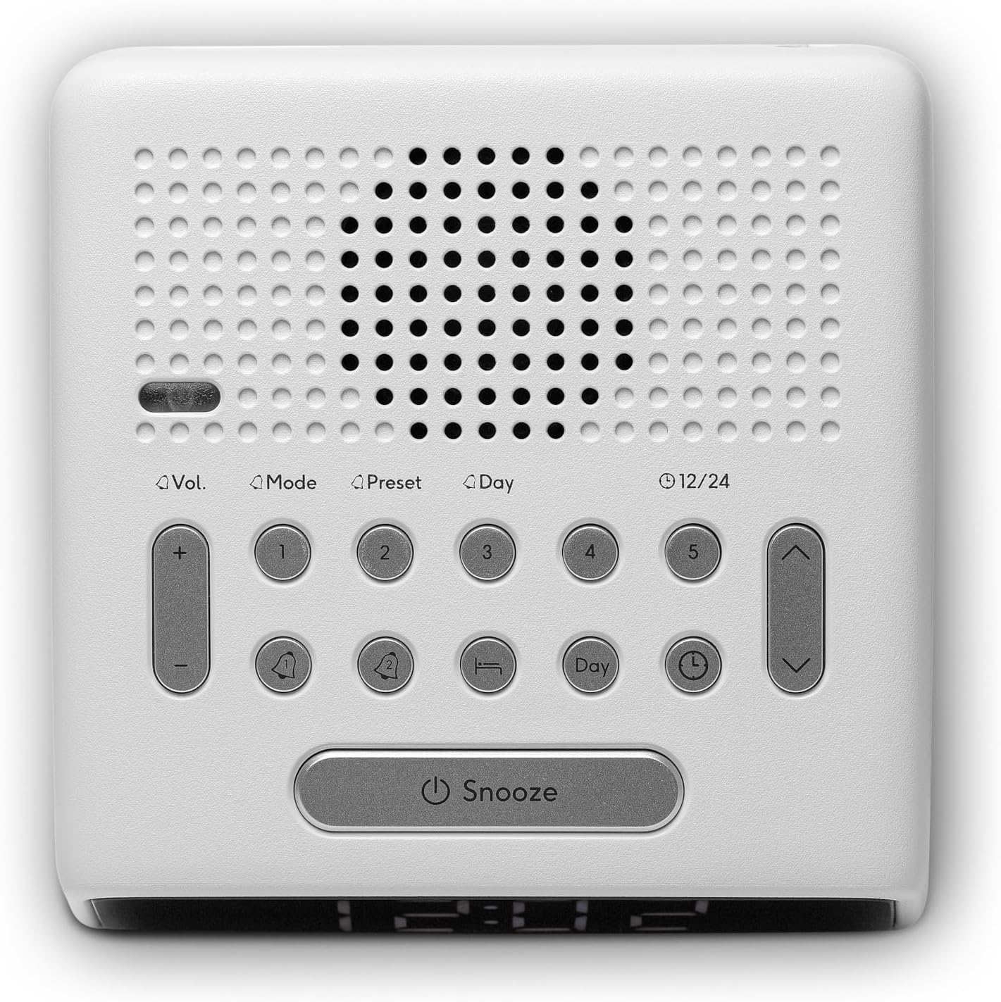 Roberts FM Alarm Clock Radio In White | ORTUSFMW - Image 4