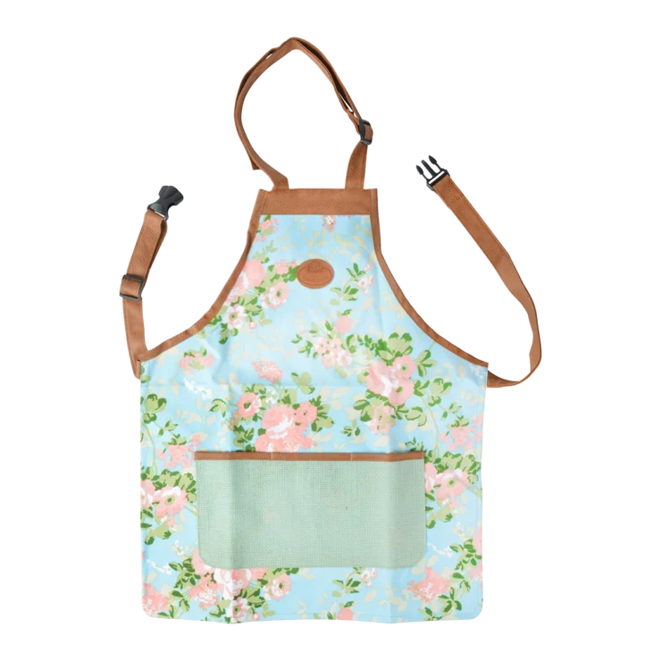 Rose Print/Jute Apron (RD37)