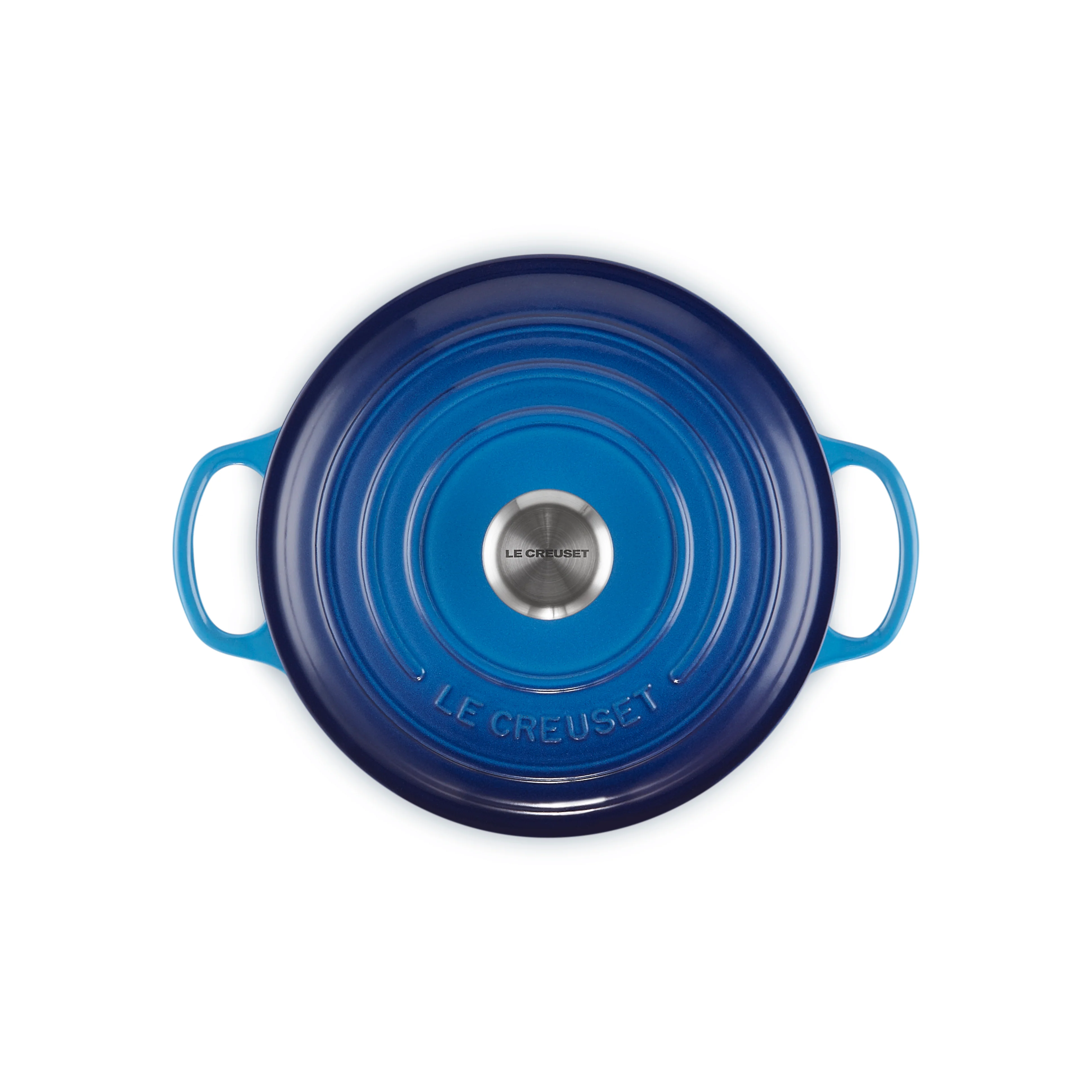 Round Casserole 20cm Azure Blue - Image 4
