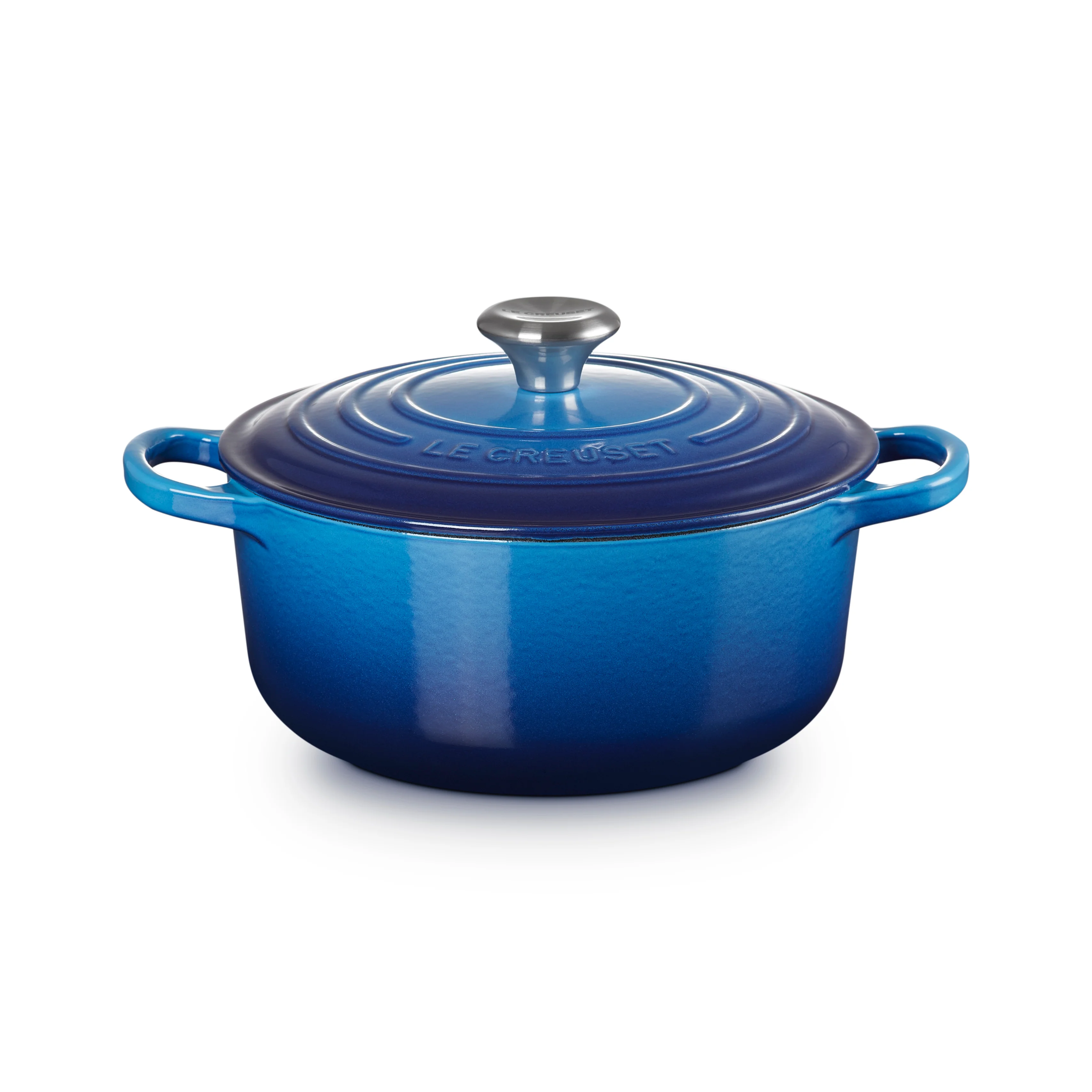 Round Casserole 20cm Azure Blue - Image 6