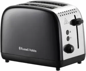 Russell Hobbs 2 Slice Toaster - Black / Stainless Steel | 26550