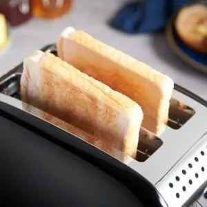 Russell Hobbs 2 Slice Toaster - Black / Stainless Steel | 26550 - Image 3