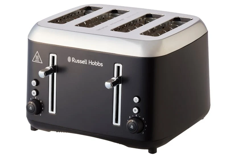 Russell Hobbs Addison Black Toaster 4 Slice