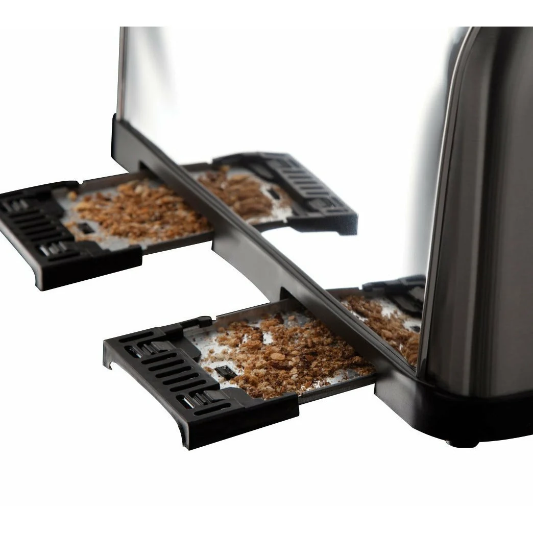 Russell Hobbs Futura 1500W 4 Slice Toaster - Stainless Steel | 18790 - Image 3