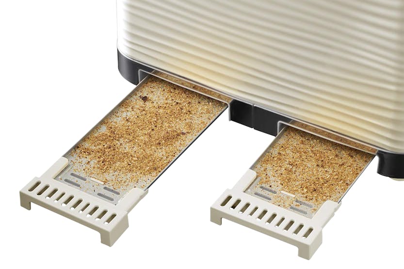 Russell Hobbs Inspire Cream 4 Slice Toaster - Image 2