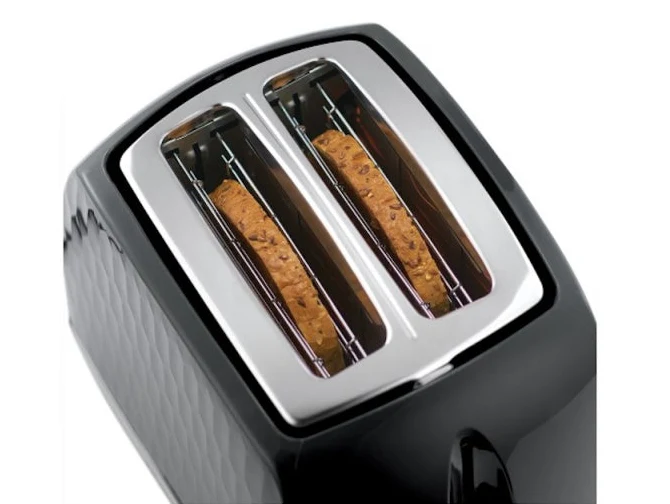 Russell Honeycomb Hobbs Toaster | Black - Image 2