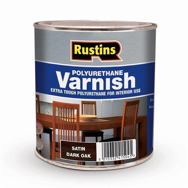 Rustins Satin Dark Oak 1ltr