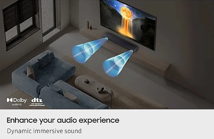 Samsung HW-B400F/XU 2.0-Channel Soundbar - Image 4