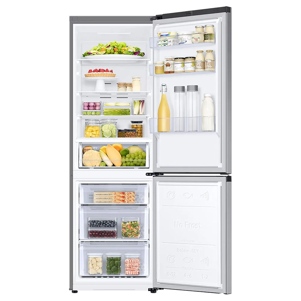 Samsung Series 6 344L Frost Free 70/30 Classic Fridge Freezer - Silver | RB34C600ESA/EU - Image 2
