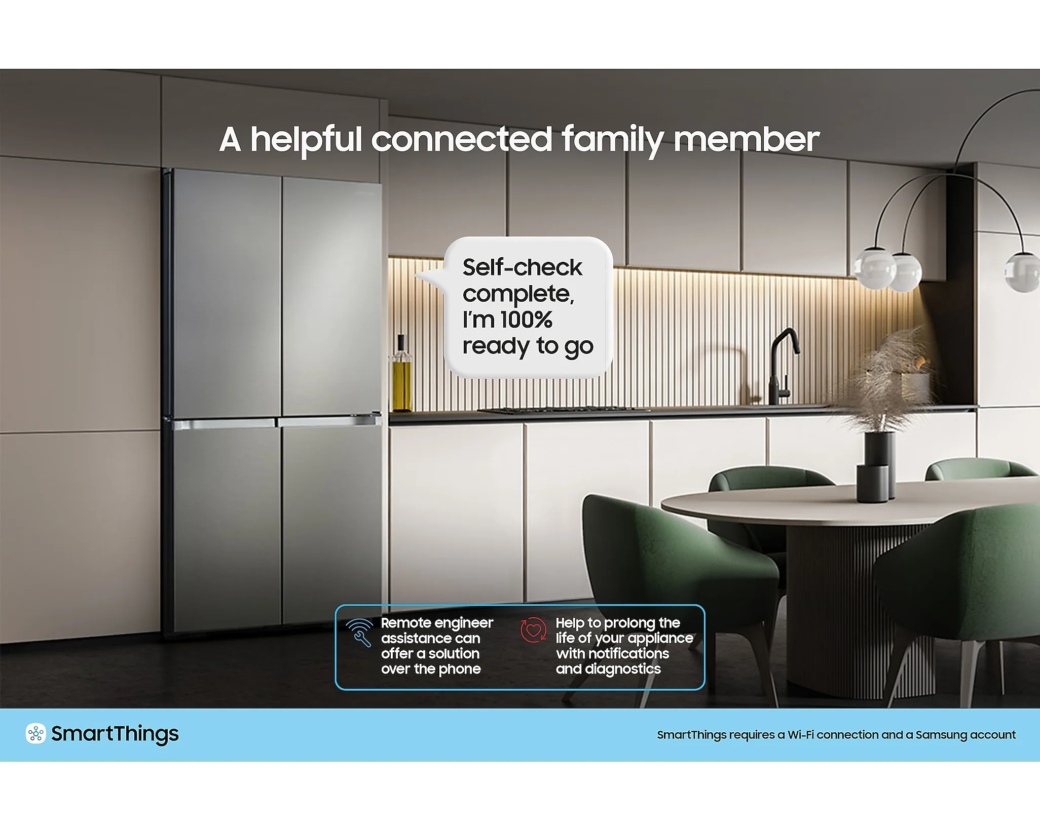 Samsung Smart SBS Family Hub American Fridge Freezer | Black - Image 10