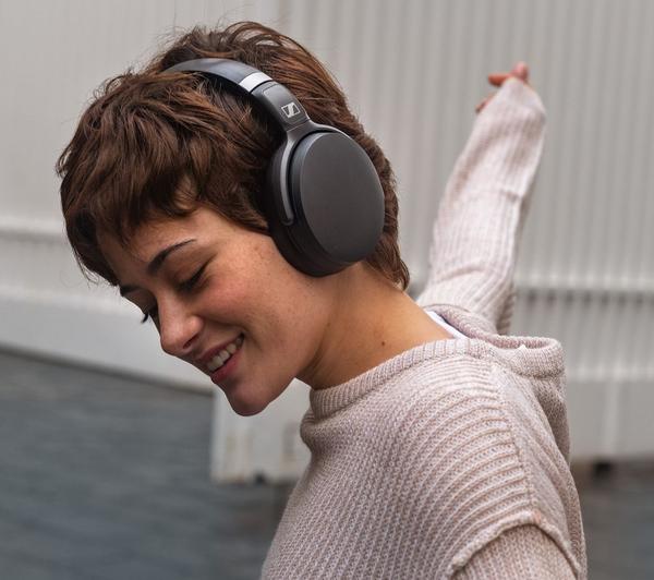 SENNHEISER HD 450BT Wireless Bluetooth Noise-Cancelling Headphones - Black - Image 5