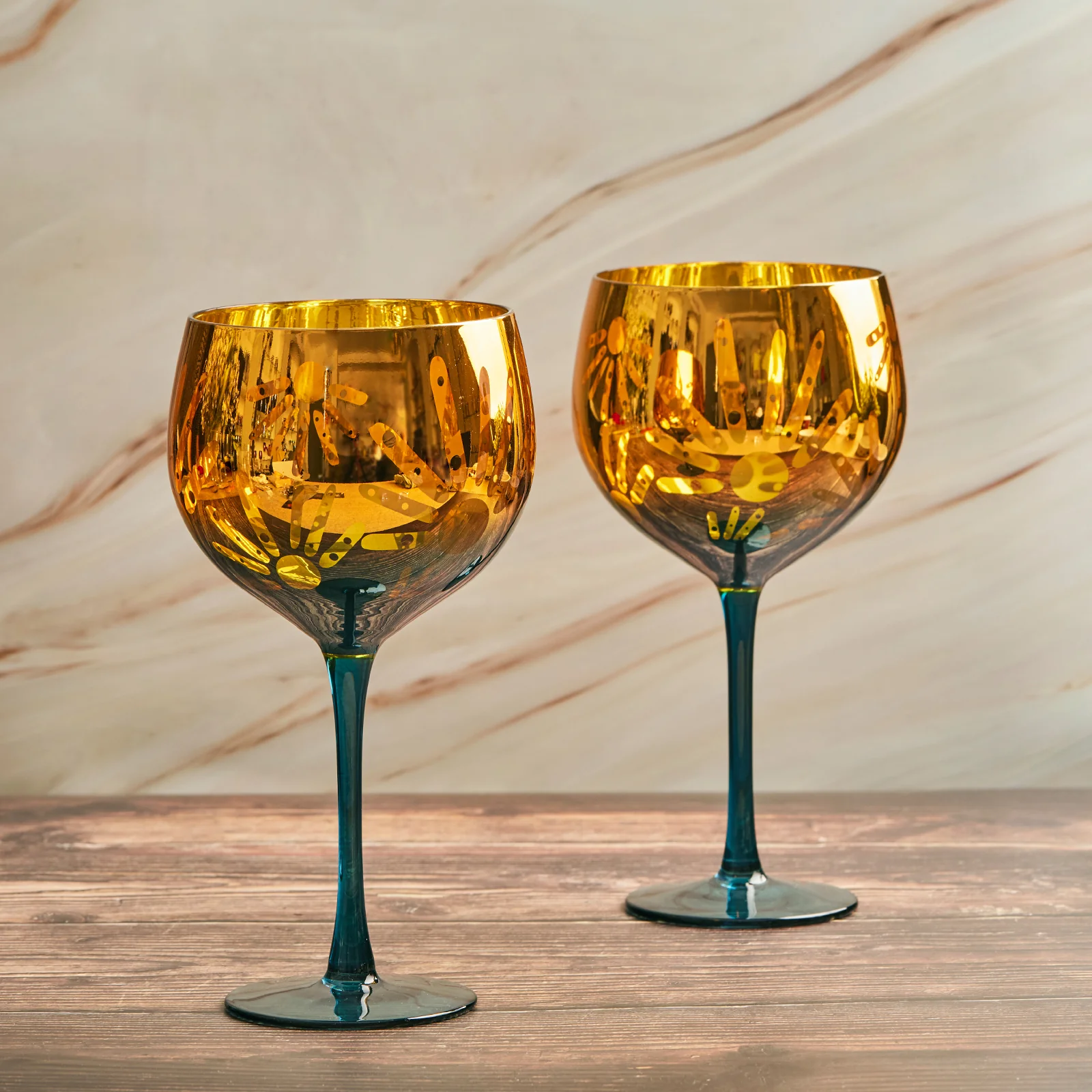 Set of 2 Fiesta Gin Glasses - Image 2