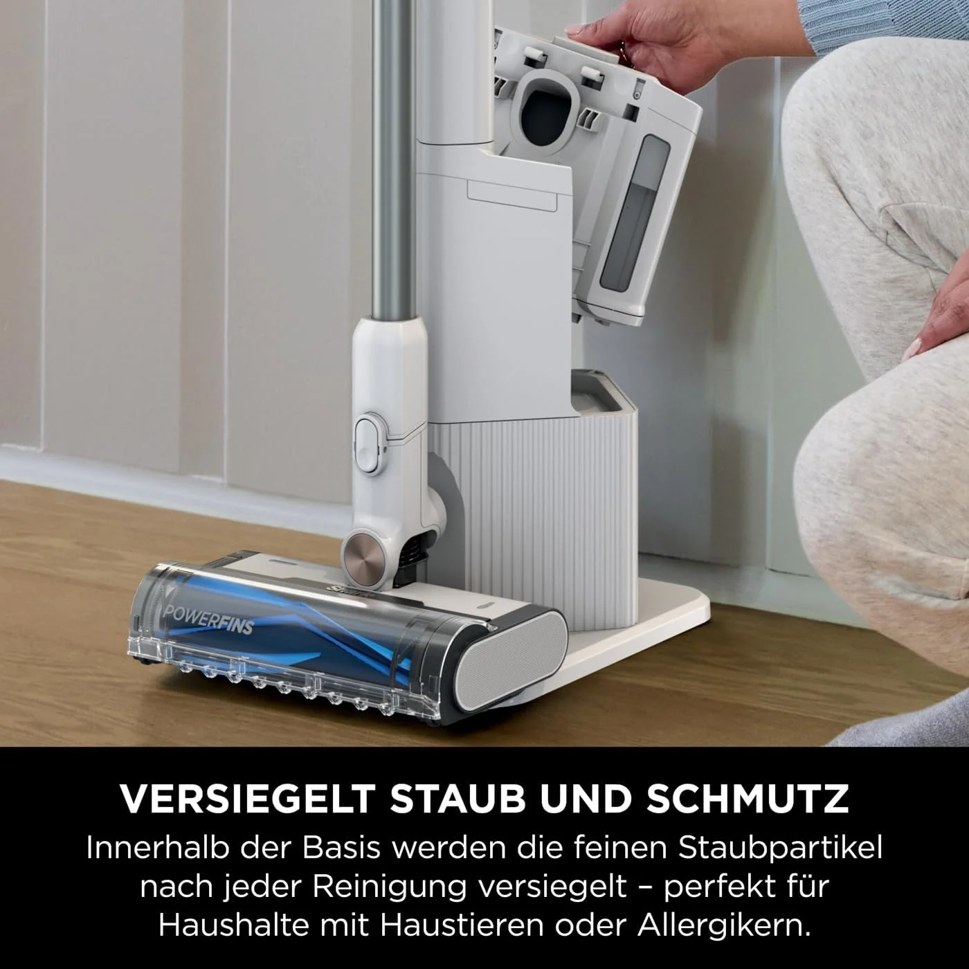Shark Anti Hair Wrap + Power fins Auto Empty 1.3L Cordless Vac - Image 7