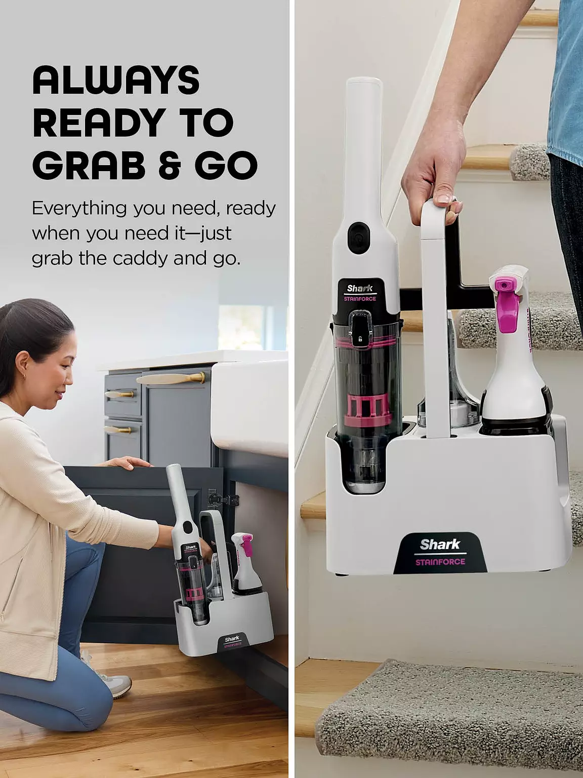 Shark Stainforce Cordless Stain-Destroying Spot Cleaning | HX100UKT - Image 7