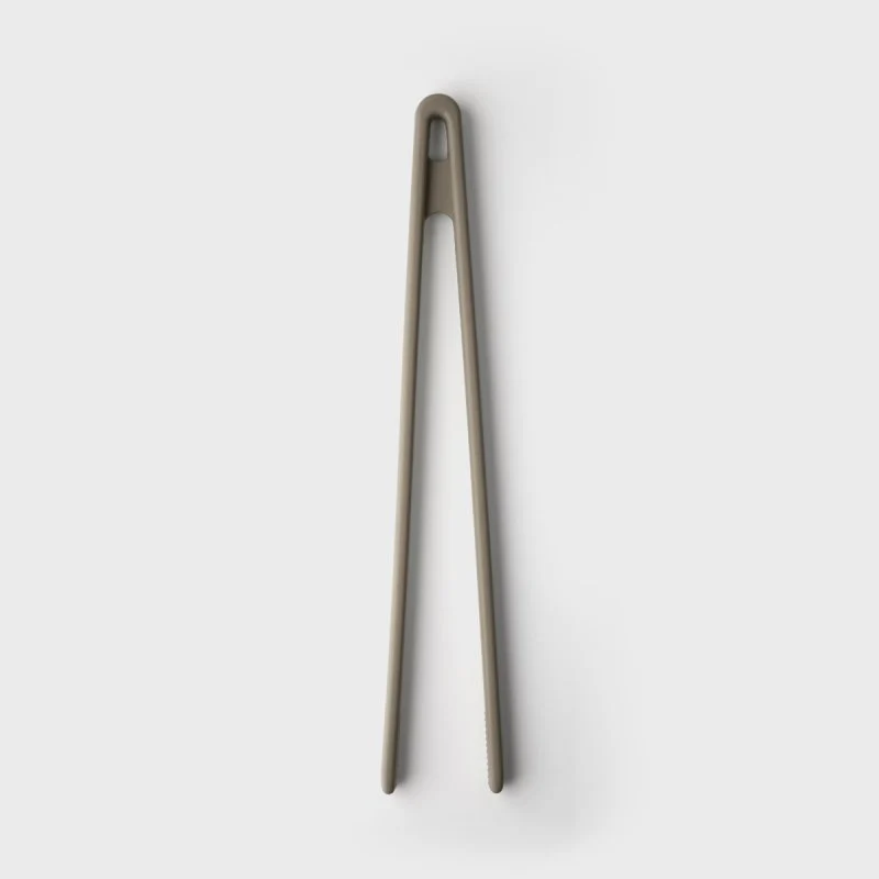 Silicone Tongs 29cm/ 11.5" - Grey