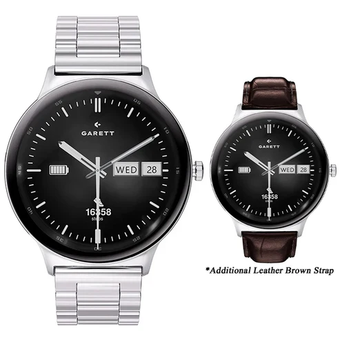 Smartwatch Garett Quantum Silver Steel - Image 3
