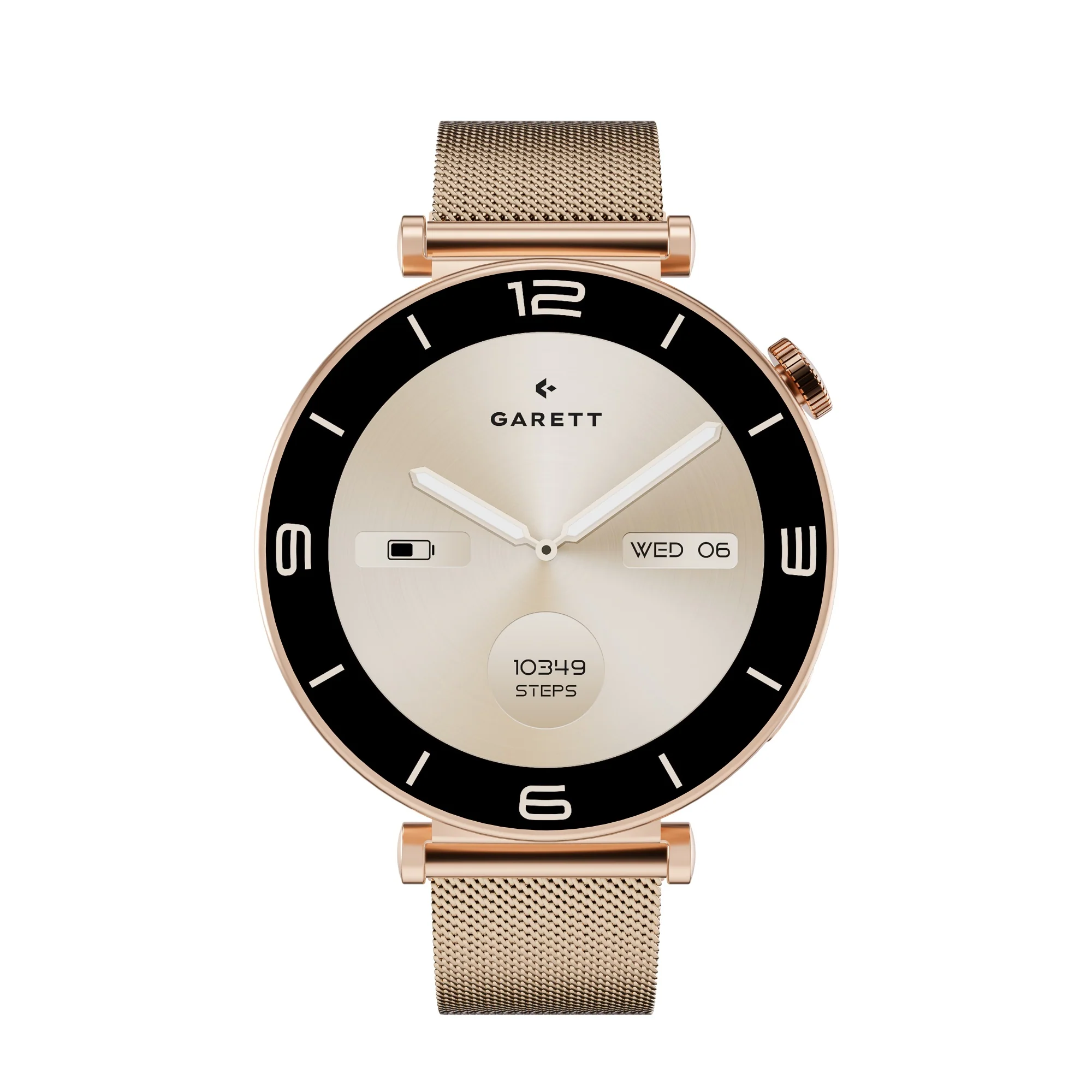 Smartwatch Garett Rose Gold Mesh - Image 4