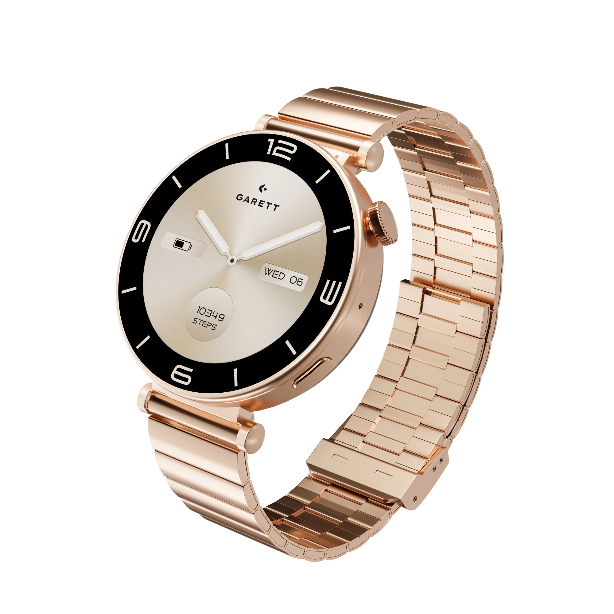 Smartwatch Garett Rose Steel Gold