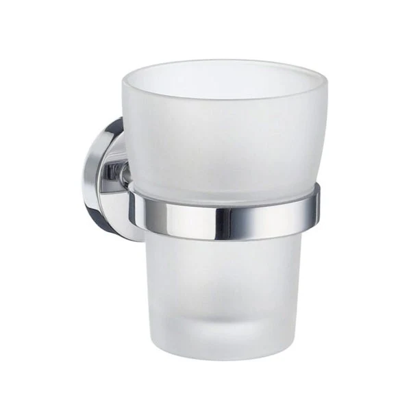 Smedbo Home Round - Glass Tumbler Holder