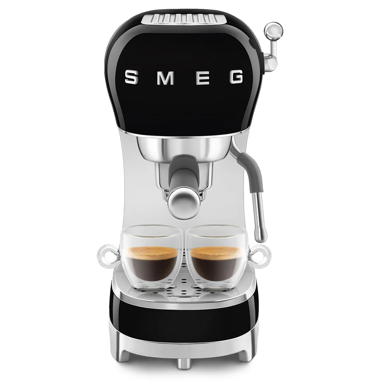 Smeg Smeg 50’s Style Espresso Coffee Maker – Black| ECF02BLUK - Image 5