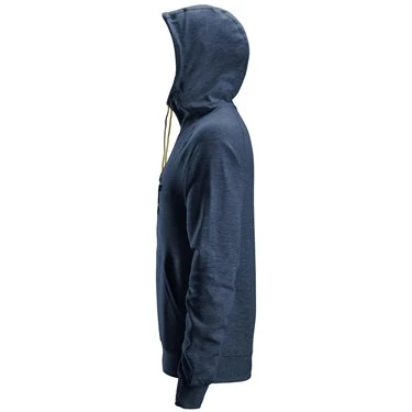 Snickers 2894 Logo Hoodie Navy - Image 3