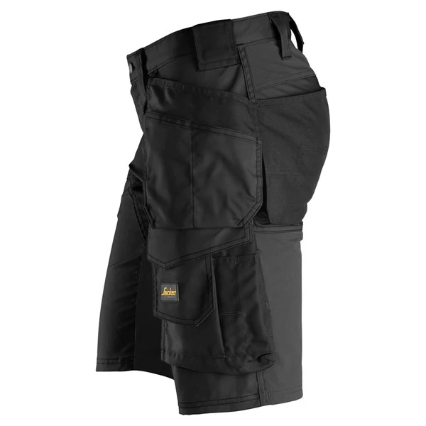 Snickers Stretch Shorts Black - Image 4