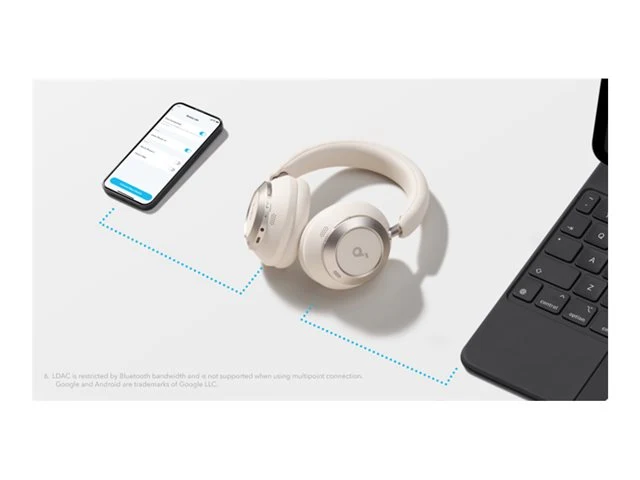 Soundcore Space One Pro HeadPhones | White - Image 7