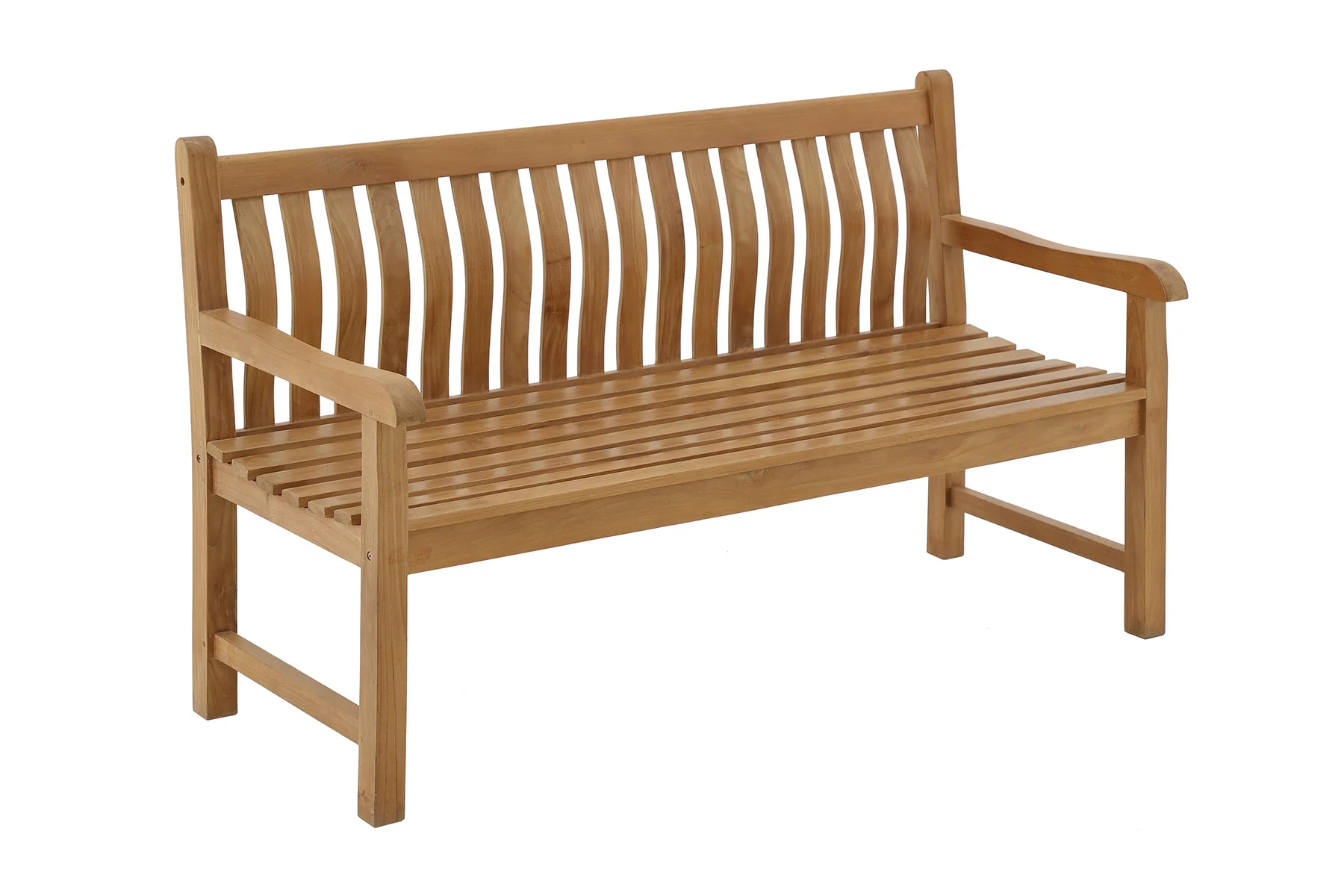 Tatton 3 Seat Bench - Natural Teak