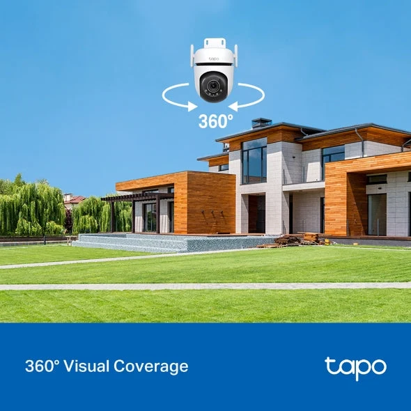 TP-Link Outdoor Pan Tilt Security Wi-Fi Camera | TAPOC520WS - Image 4