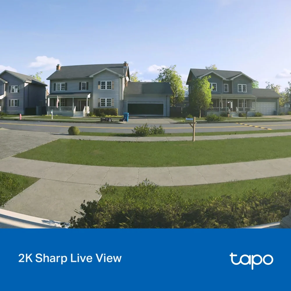 Tp Link Tapo 2K Battery Video Doorbell Mini - All Black| TPL-TD20 - Image 8