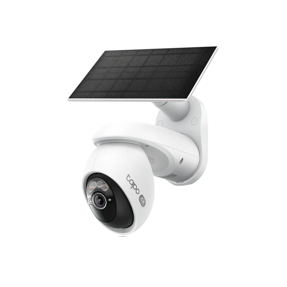 TP-Link Tapo 4K 8MP Solar Pan/Tilt Cam AI IP65 10m 10Ah| TPL-TAPO-C660-KIT