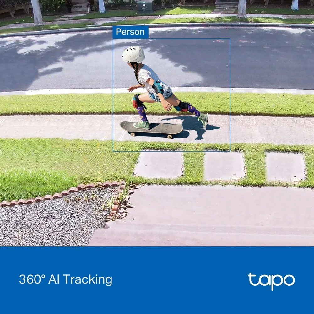 TP-Link Tapo 4K IP66 Pan/Tilt WiFi 6 AI Camera| TPL-TAPO-C560WS - Image 6