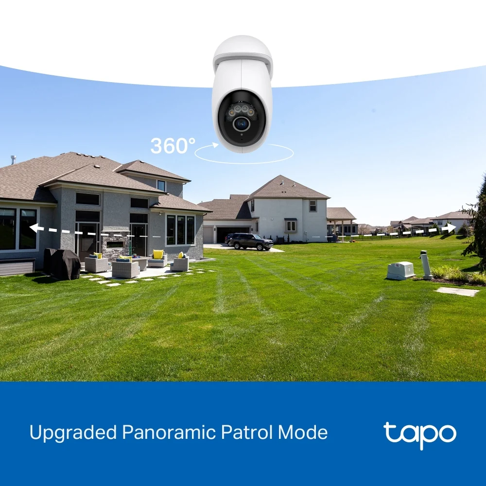 TP-Link Tapo 4K IP66 Pan/Tilt WiFi 6 AI Camera| TPL-TAPO-C560WS - Image 7