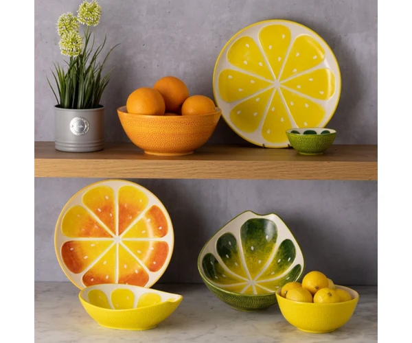 Typhoon World Foods 28cm Lemon Round Platter - Image 3