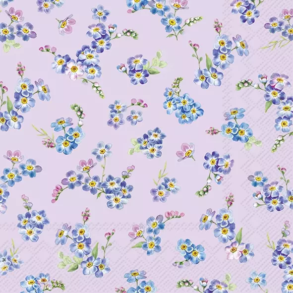 Valeria Light Lilac Lunch Napkins
