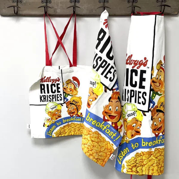Vintage Kelloggs Rice Crispies Snap Crackle & Pop Tote Bag - Image 2