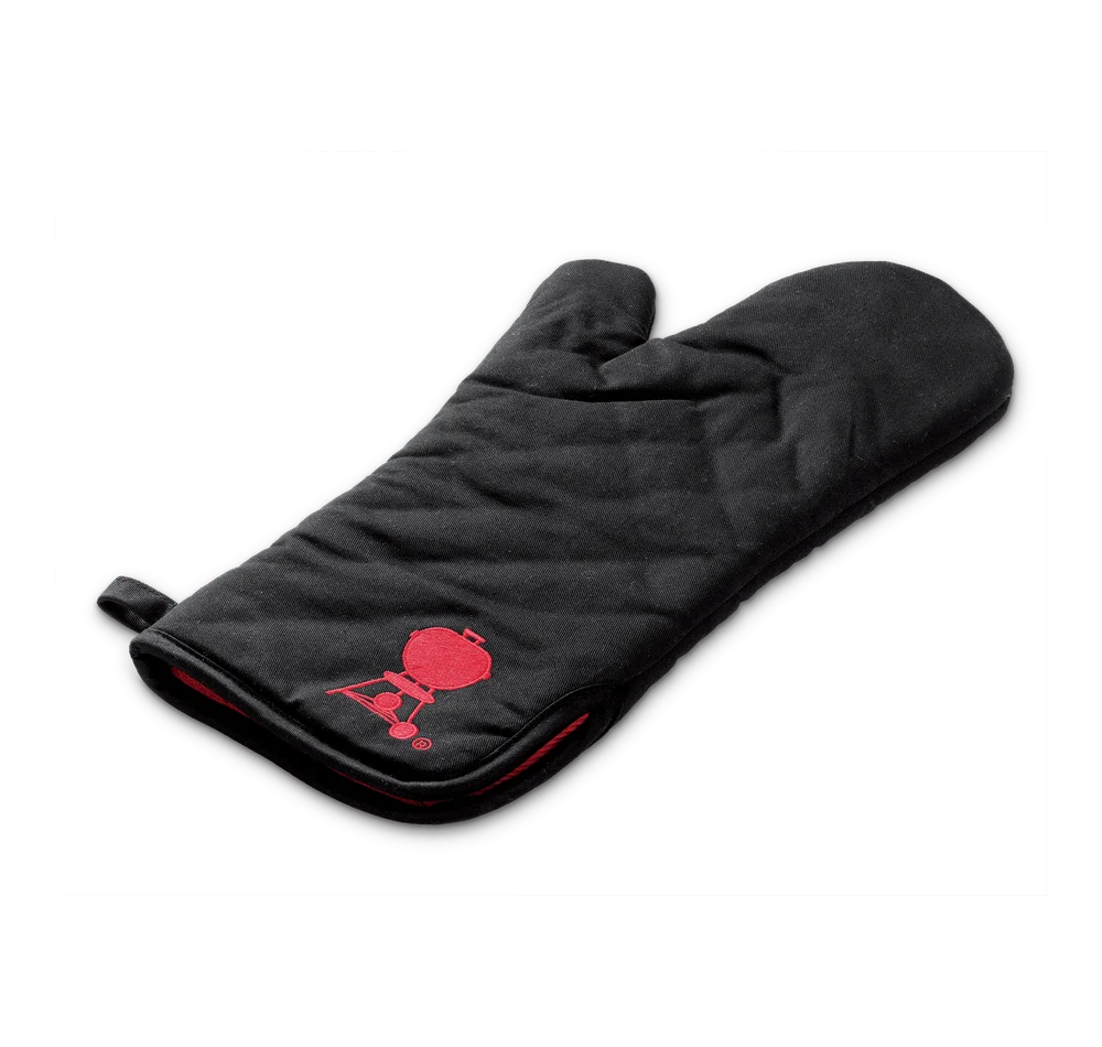 Weber Premium Grill Mitt Black | Extended Cuff