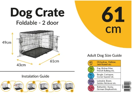Wire Dog Crate | Large - Image 3