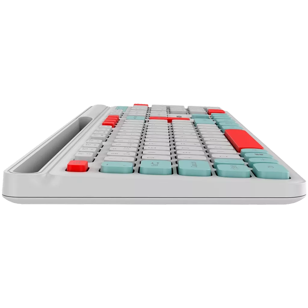 Wireless Combo Set Keyboard and Mouse HSET-W5 White - Image 4