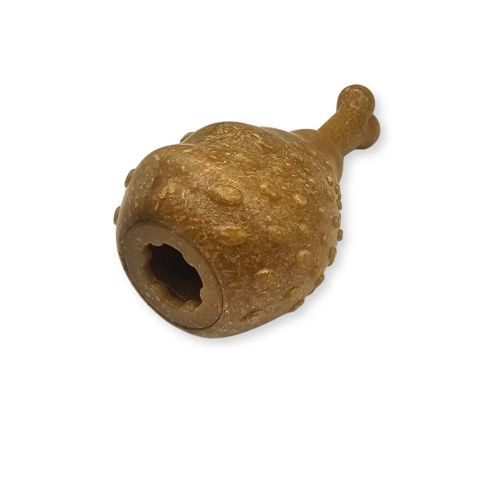 Wiggle & Wander Bamboo Time Chew - Chicken Leg - Image 3